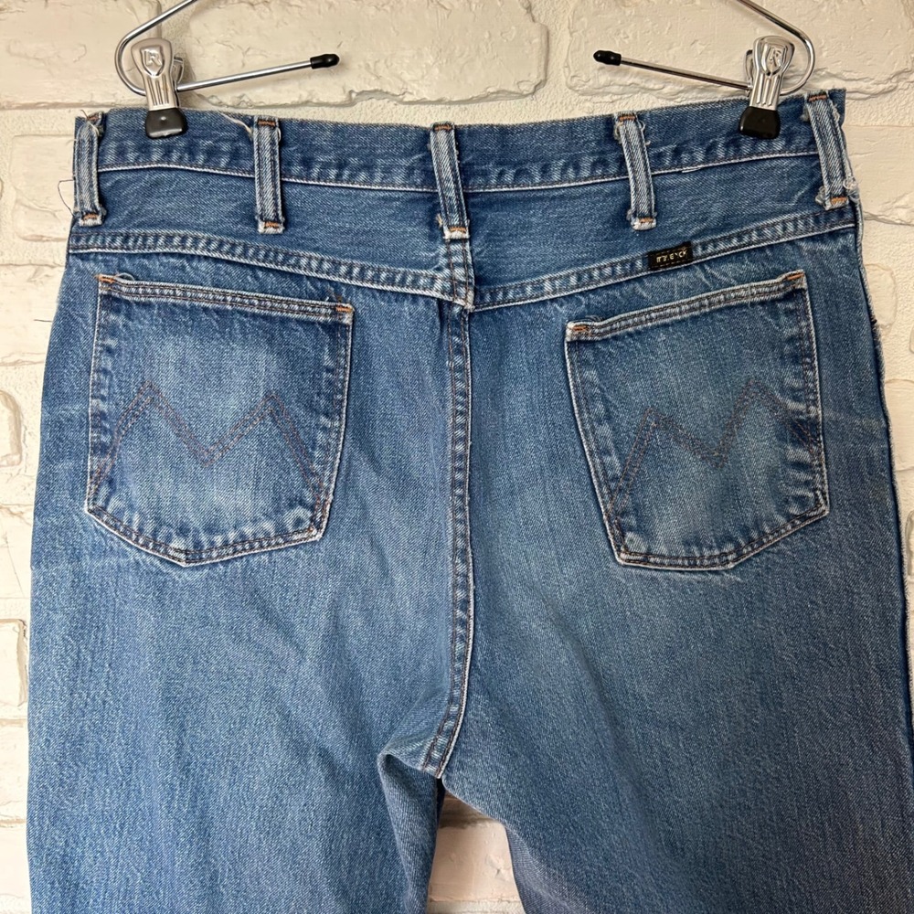 Vintage Maverick Straight Leg Jean Mens Size 36L 32x32 - Picture 5 of 6